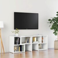 vidaXL TV-Schrank Wei&szlig; 104x30x52 cm Holzwerkstoff