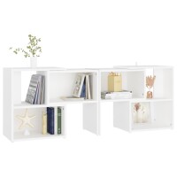 vidaXL TV-Schrank Wei&szlig; 104x30x52 cm Holzwerkstoff