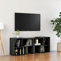 vidaXL TV-Schrank Schwarz 104x30x52cm Holzwerkstoff