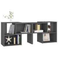 vidaXL TV-Schrank Grau 104x30x52cm Holzwerkstoff