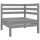 vidaXL 5-tlg. Garten-Lounge-Set Grau Kiefer Massivholz