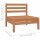 vidaXL 3-tlg. Garten-Lounge-Set Honigbraun Massivholz Kiefer