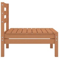 vidaXL 5-tlg. Garten-Lounge-Set Honigbraun Massivholz Kiefer