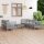 vidaXL 8-tlg. Garten-Lounge-Set Grau Kiefer Massivholz