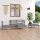 vidaXL 5-tlg. Garten-Lounge-Set Grau Kiefer Massivholz