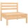 vidaXL 3-tlg. Garten-Lounge-Set Massivholz Kiefer