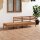 vidaXL 3-tlg. Garten-Lounge-Set Honigbraun Massivholz Kiefer