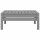 vidaXL 4-tlg. Garten-Lounge-Set Grau Massivholz Kiefer