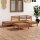 vidaXL 5-tlg. Garten-Lounge-Set Massivholz Kiefer Honigbraun