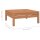 vidaXL 5-tlg. Garten-Lounge-Set Massivholz Kiefer Honigbraun