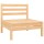 vidaXL 4-tlg. Garten-Lounge-Set Massivholz Kiefer