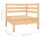 vidaXL 4-tlg. Garten-Lounge-Set Massivholz Kiefer