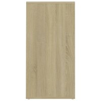 vidaXL Schuhschrank Sonoma-Eiche 31,5x35x70 cm Holzwerkstoff