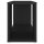 vidaXL TV-Schrank Schwarz 60x24x32 cm Holzwerkstoff