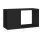 vidaXL TV-Schrank Schwarz 60x24x32 cm Holzwerkstoff