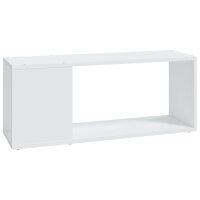 vidaXL TV-Schrank Weiß 80x24x32 cm Holzwerkstoff