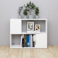 vidaXL TV-Schrank Wei&szlig; 80x24x63 cm Holzwerkstoff