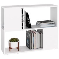 vidaXL TV-Schrank Wei&szlig; 80x24x63 cm Holzwerkstoff