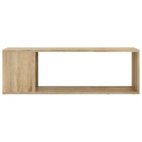 vidaXL TV-Schrank Sonoma-Eiche 100x24x32 cm Holzwerkstoff