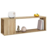 vidaXL TV-Schrank Sonoma-Eiche 100x24x32 cm Holzwerkstoff