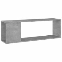 vidaXL TV-Schrank Betongrau 100x24x32 cm Holzwerkstoff