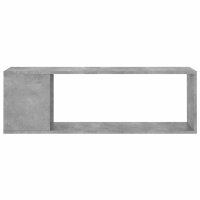 vidaXL TV-Schrank Betongrau 100x24x32 cm Holzwerkstoff