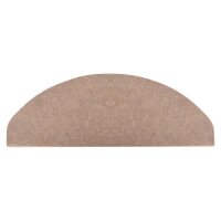 vidaXL Stufenmatten Selbstklebend 15 Stk. 65x22,5x3,5 cm Beige