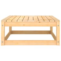 vidaXL 9-tlg. Garten-Lounge-Set mit Kissen Massivholz Kiefer