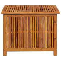 vidaXL Garten-Aufbewahrungsbox 75x75x58 cm Massivholz Akazie