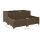 vidaXL Hochbeet 80x80x38 cm Polypropylen