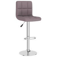 vidaXL Barhocker 2 Stk. Taupe Stoff