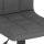 vidaXL Barhocker Dunkelgrau Stoff