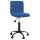 vidaXL Bürostuhl Drehbar Blau Samt