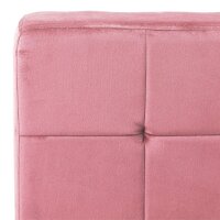 vidaXL Relaxstuhl 65x79x87 cm Rosa Samt