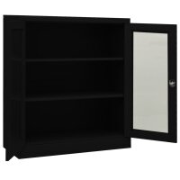 vidaXL B&uuml;roschrank Schwarz 90x40x105 cm Stahl