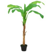 vidaXL Künstlicher Bananenbaum mit Topf 180 cm...