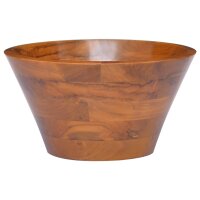 WOWONA Waschbecken Massivholz Teak Φ40x20 cm