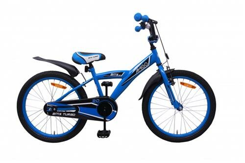 AMIGO BMX Turbo 20 Zoll 29 cm Jungen R&uuml;cktrittbremse Blau