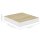 vidaXL Schweberegale 4 Stk. Eichenoptik und Wei&szlig; 23x23,5x3,8 cm MDF