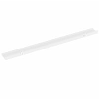vidaXL Wandregale 4 Stk. Weiß 100x9x3 cm