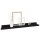 vidaXL Wandregale 4 Stk. Schwarz 60x9x3 cm