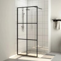 vidaXL Duschwand f&uuml;r Begehbare Dusche mit Klarem ESG Glas 90x195 cm