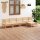 vidaXL 5-tlg. Garten-Lounge-Set Massivholz Kiefer