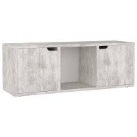 vidaXL TV-Schrank Betongrau 88,5x27,5x30,5 cm Holzwerkstoff