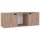 vidaXL TV-Schrank Grau Sonoma-Eiche 88,5x27,5x30,5 cm Holzwerkstoff