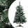 vidaXL Künstlicher Weihnachtsbaum mit Ständer Grün und Weiß 60 cm PVC