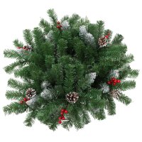 vidaXL K&uuml;nstlicher Weihnachtsbaum Gr&uuml;n 40 cm PVC