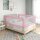 vidaXL Kleinkind-Bettschutzgitter Rosa 160x25 cm Stoff