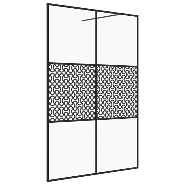 vidaXL Duschwand f&uuml;r Begehbare Dusche mit Klarem ESG-Glas 140x195 cm