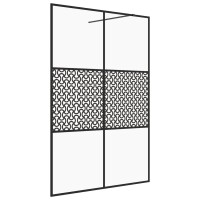 vidaXL Duschwand f&uuml;r Begehbare Dusche mit Klarem ESG-Glas 140x195 cm